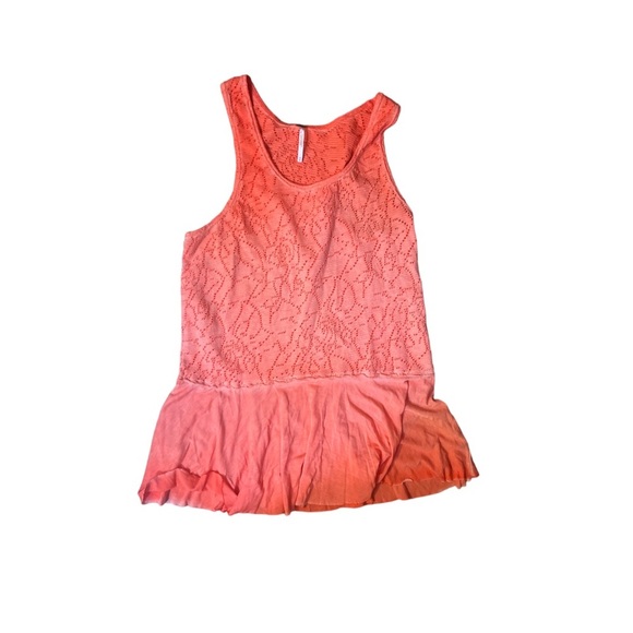 Free People Medium Sleeveless Lace Hombre Cotton top - Picture 7 of 7